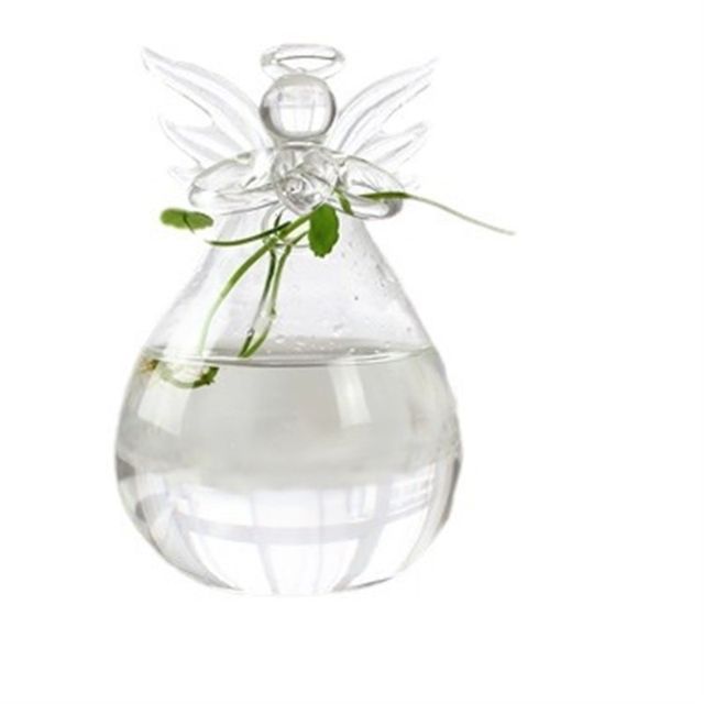 Handmade glass vases, creative living room decorations, transparent hydroponic flower arrangements, home and garden decoration