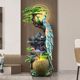 
Peacock flowing water fountain living room circulating water indoor office ornaments entrance decoration floor-to-ceiling housewarming opening ceremony