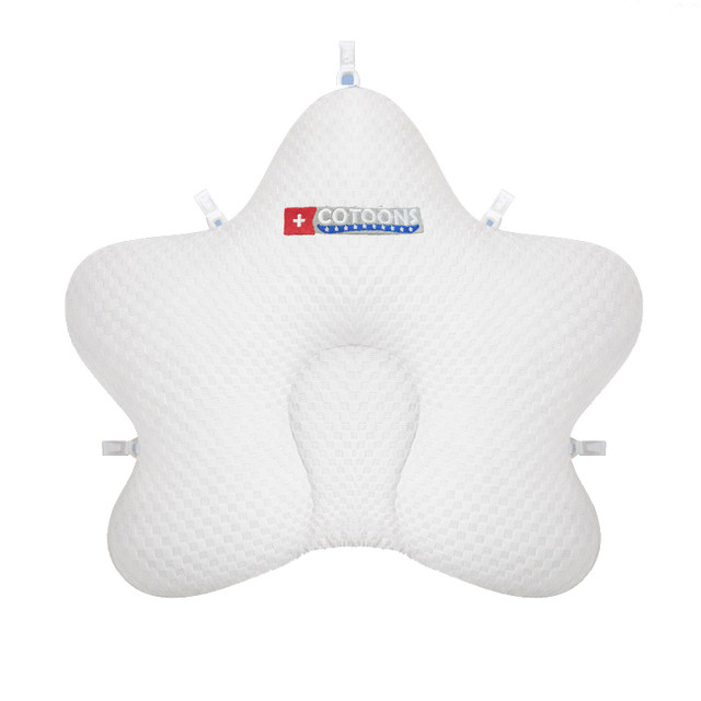 Category A maternal and infant grade shaped pillow for babies from 0 to 6-12 months and 1 year old correcting head shape baby pillow newborn pillow