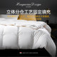 
Official flagship store authentic white goose down quilt core antibacterial warm autumn and winter quilt for five-star hotels