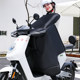 Electric motorcycle windshield quilt, thickened with velvet in winter to keep warm, small battery car, cold-proof and waterproof windshield, winter style