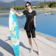 Swimsuits for women with slightly fat girls covering their belly and making them look slim and conservative split skirt style anti-exposure 2025 new hot spring swimsuit