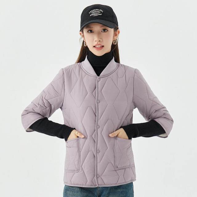 Establishing cotton jacket vest female seven -point sleeve in winter, biliary half -sleeved down cotton jacket vest, the elderly in the elderly

