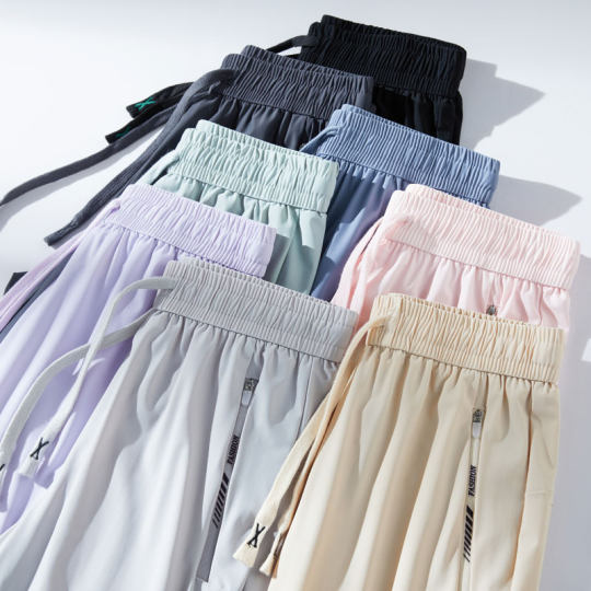 Scarecrow Casual Quick-Drying Pants Women's Autumn Thin 2025 New Outdoor Sports Sunscreen Breathable Ice Silk Pants Summer