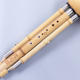 Blue Peacock Golden Bamboo Professional Seven Holes Wide Range Hulusi B Flat G Yunnan Musical Instruments Exclusive