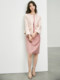 OFFIY-British Rose Temperament Rich Girls' Slim High-end Small Scent Pink Suit Jacket Women