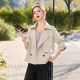 Short windbreaker jacket for women's small 2025 spring and autumn new high-end Korean version loose casual suit collar top