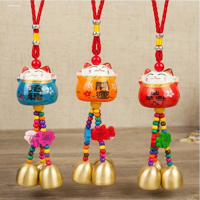 Enter the door to remind the bell hanging the door to go to the shop door to go in and out of the anti -theft ringing bell welcome wind chip refrigerator open door