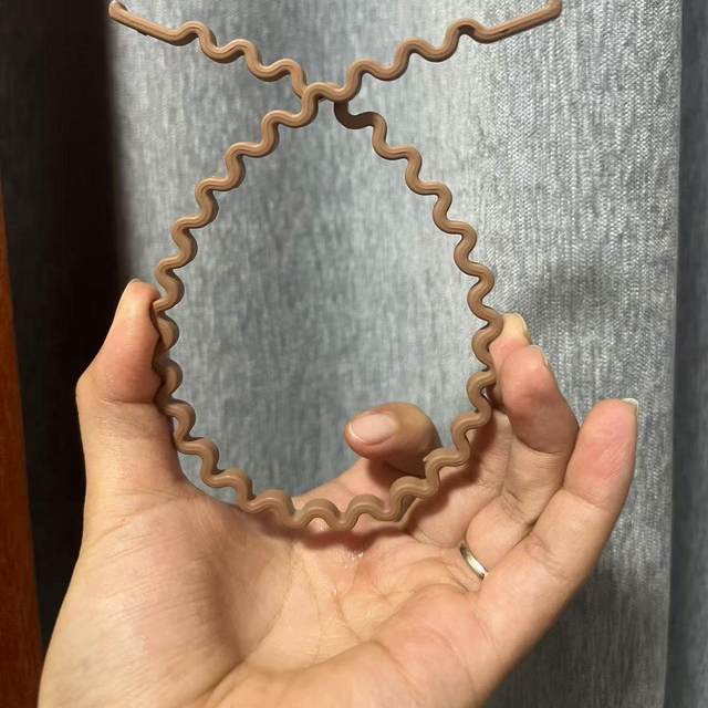 2024 New Wave Hair Hoop Women's Headband Hair Bundle Headband Invisible Face Washing Hair Cave Broken Hair Sorting Men's Universal