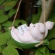 Garden balcony garden kindergarten garden garden garden outdoor hanging pig swing hanging decorations homestay decoration decorations