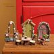 Elf House Resin Door Tables and Chairs Succulent Micro Landscape Decoration Green Plants Flower Pots Garden Home Gardening Decorative Ornaments