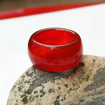 红玛瑙戒指水晶玉髓扳指-新人首单立减十元-2021年12月淘宝海外