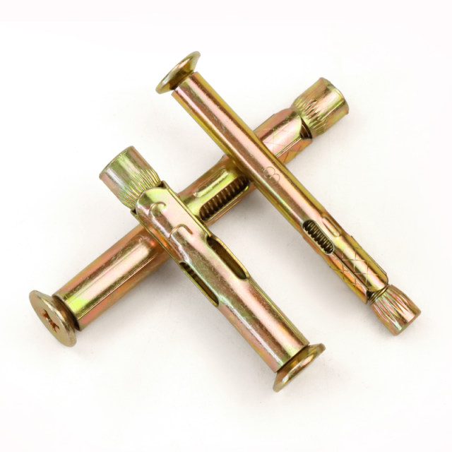Huxin Galvanized Cross Cross -head Internal Expansion Screw Platform Inner Casting Expansion Bolt Inner Explosion M6M8M10