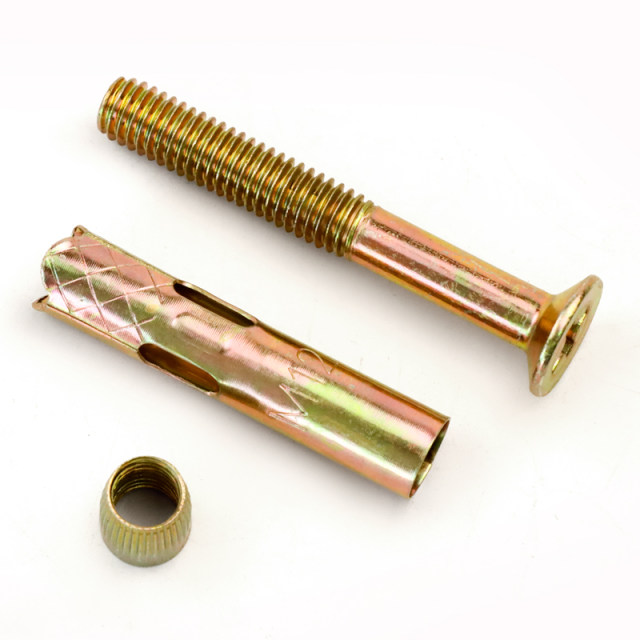 Huxin Galvanized Cross Cross -head Internal Expansion Screw Platform Inner Casting Expansion Bolt Inner Explosion M6M8M10