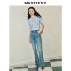 MAXRIENY sweet retro vine rhinestone pullover sweater women's high-end temperament women's decorative body look slim