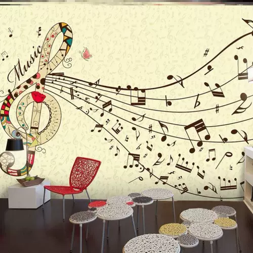 五线谱壁纸 新人首单立减十元 22年2月 淘宝海外