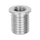 200H stainless steel inner and outer tooth strap hat flange type thread screw screw set restoration braces change diameter conversion nut
