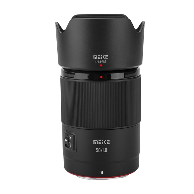 Meike 50mm F1.8 full-frame autofocus lens large aperture portrait fixed focus suitable for Sony and Nikon