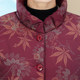 The elderly cotton jacket female grandmother's winter dress, cotton jacket plus velvet thick old lady cotton jacket stand -up collar mother winter jacket