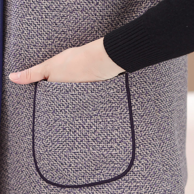 2025 New Middle-aged and Elderly Women's Spring and Autumn Vests Mother's Autumn Vests Vests Old Lady Thin Coats