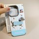 Cute embroidered sausage dog suitable for iPhone16 mobile phone case Apple 16promax leather 15/15pro new style 13/14 all-inclusive 14pro female 14pm lanyard 16pro fashion mate70