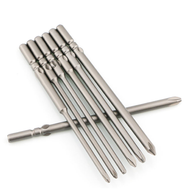 Willy 5cm handle extended cross batch nozzle with magnetic electric bit screwdriver head for automatic machine can be customized and affordable