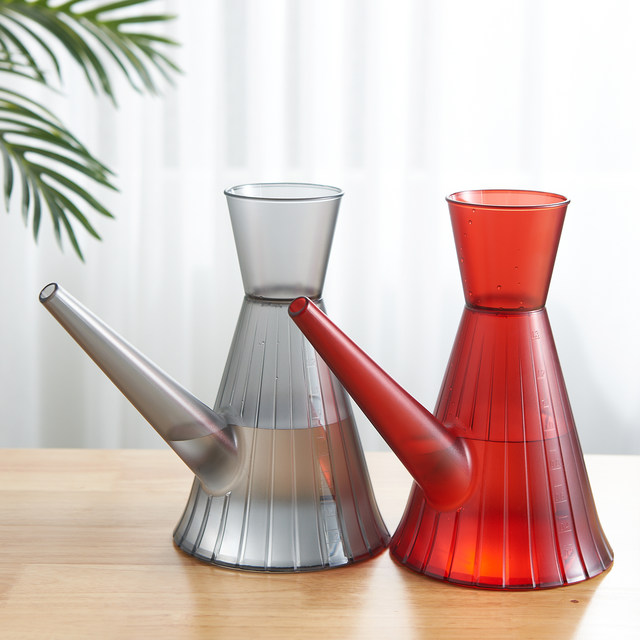 Living long-mouth watering kettle household plastic flowering watering dual-purpose watering kettle gardening stainless steel flowering kettle spraying kettle