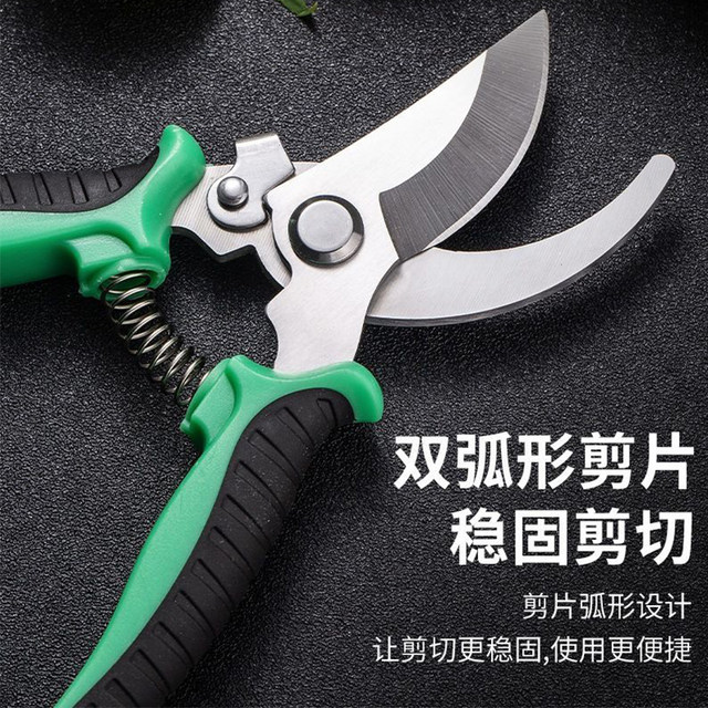 Branching, cutting knife, fruit tree scissors, house shear flowers picking fruits, cutting branches, scissors, greening grafting garden gardening scissors
