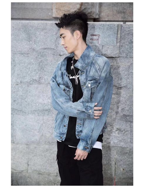 Conklab Wash, make old denim jacket jacket jacket high street loose and ...