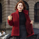 Mother's winter coat plus velvet warm cotton coat thickened middle-aged and elderly women's autumn and winter 2025 new grain velvet cotton coat