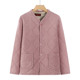 Middle-aged mothers wear velvet jacket for women's clothing, cardigan, warm and thick top for middle-aged and elderly people with small cotton jacket