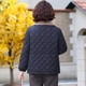 Middle-aged mother's winter clothing plus velvet warm lapel small cotton-padded coat short middle-aged and elderly women's fashion warm cotton-padded jacket