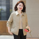 Mom's Autumn Jacket Western Style Loose Jacket 2025 New Middle-aged and Elderly Women's Fashion Spring and Autumn Casual Top