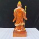 Moon Old Bronze Statue Pure Copper Happy God Home Ornaments Moon Old Star Lord God Statue Under the Moon Old Man Pulls Red Line Red Rope Red Lady
