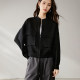 Late white 2025 spring sports baseball uniform jacket temperament cotton jacket women