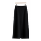 Late white 2025 spring style commuting small a-line skirt skirt black hip skirt plus velvet thickened skirt women