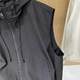 Large size 2024 spring new European horse clip for women with hooded solid color loose slim and versatile layered vest men
