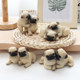 Cute little puppy ornaments simulated puppies puppies doll office desktop gardening car car decoration
