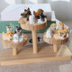 Cute mini puppy ornaments micro-landscape gardening car cake accessories diy doll accessories gifts