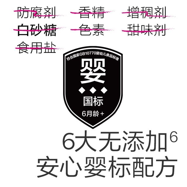 (5 bags) babycare photosynthetic planet baby pear lily yam coix seed porridge 100g nutritional germ rice porridge