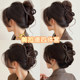 White Deer same style clip for women with high-end back head shark clip hair clip 2025 new hair clip headdress hair card