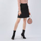 New autumn simple black short skirt for women in Mingshilu slim button decoration A-line skirt small black skirt