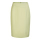 Famous teacher's skirt women's new spring asymmetric slit skirt pencil skirt OL professional natural waist