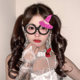 Halloween decoration glasses holiday party pumpkin spider creative mask boy and girl demon dress up photo props