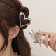 2025 new butterfly metal half-tied hairpin small hairpin back head clip female high-end shark chuck headdress