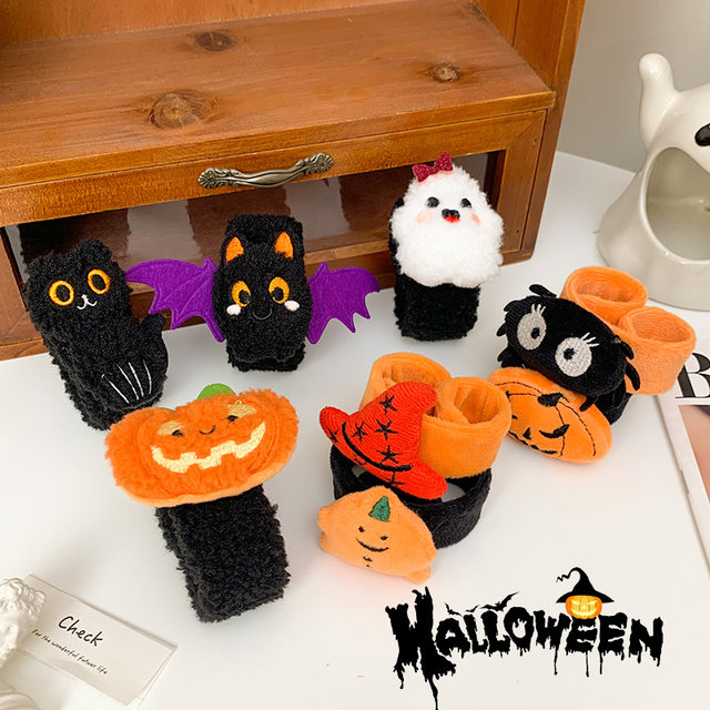 Halloween Funny Bracelet Skeleton Ghost Pumpkin Bracelet Student Activity Party Party Props Decoration Supplies