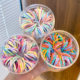Children's rubber band high elastic hair ring baby durable hair rope good elasticity girl's head tie without hurting hair ponytail hair accessories
