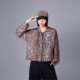 Tuogu 2025 spring and summer counter female hot girl leopard cardigan jacket drape casual jacket thin sun protection clothing
