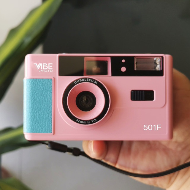 Brand new German VIBE 501F film camera non-disposable retro nostalgic gift 135 film fool machine