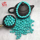 Natural turquoise sparse beads, high porcelain old-style barrel beads, waist beads, beads, turquoise bracelet accessories, beads
